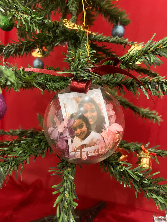 Christmas Polaroid Bauble