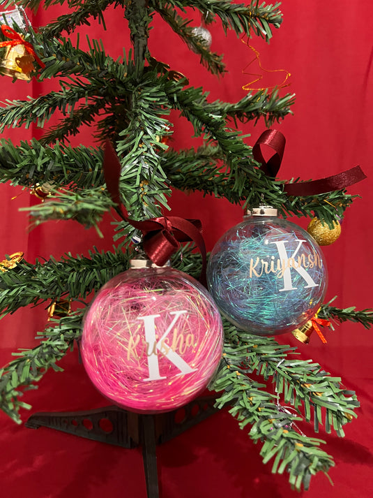 Christmas Name Bauble